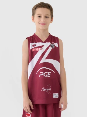 4F Koszulka meczowa replika wyjazdowa z sezonu 2024/25 dziecięca 4F x Spójnia Stargard - multikolor 110/116