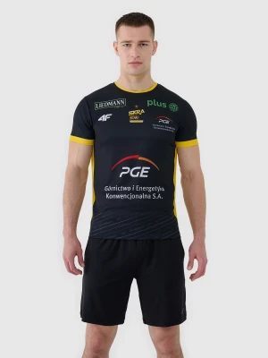 4F Koszulka meczowa replika wyjazdowa z sezonu 2024/25 męska 4F x PGE GiEK Skra Bełchatów - multikolor XS