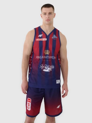 4F Koszulka meczowa replika wyjazdowa z sezonu 2024/25 męska 4F x PLK - KING Szczecin - multikolor XXL
