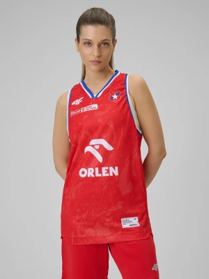 4F Koszulka meczowa replika wyjazdowa z sezonu 2025/26 damska 4F x Wisła Kraków - czerwona XL