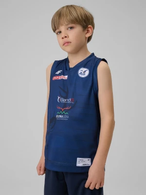 4F Koszulka meczowa replika wyjazdowa z sezonu 2025/26 dziecięca 4F x Isands Wichoś Jelenia Góra - granatowa 146/152 (10-12 lat)
