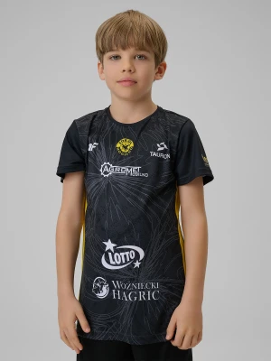 4F Koszulka meczowa replika wyjazdowa z sezonu 2025/26 dziecięca 4F x Sokół & Hagric Mogilno - biała 110/116