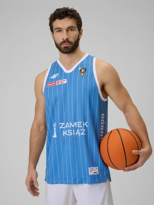 4F Koszulka meczowa replika wyjazdowa z sezonu 2025/26 męska 4F x Górnik Wałbrzych - niebieska 3XL