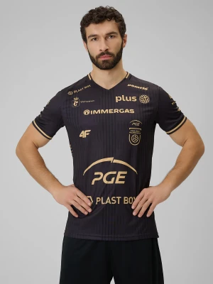 4F Koszulka meczowa replika wyjazdowa z sezonu 2025/26 męska 4F x Projekt Warszawa - czarna XXL