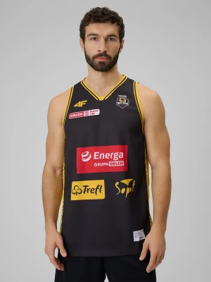 Zdjęcie produktu 4F Koszulka meczowa replika wyjazdowa z sezonu 2025/26 męska 4F x Trefl Sopot - czarna XL