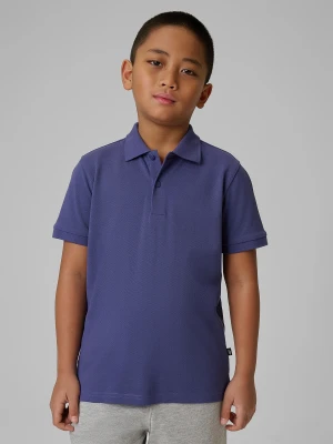 4F Koszulka polo regular chłopięca - granatowa 152 (11-12 lat)