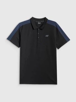 Zdjęcie produktu 4F Koszulka polo regular męska - czarna S