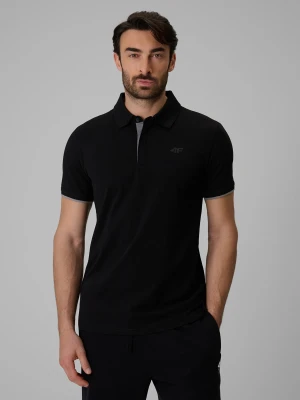 Zdjęcie produktu 4F Koszulka polo regular męska - czarna XL