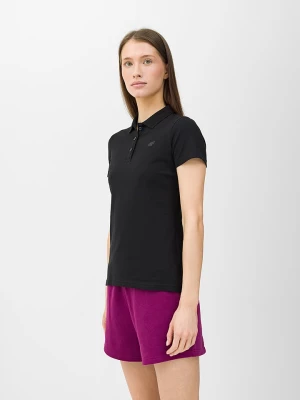 4F Koszulka polo w kolorze czarnym rozmiar: XL