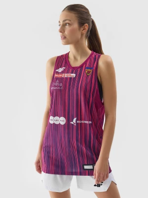 4F Koszulka replika wyjazdowa z sezonu 2023/24 damska 4F x KS Basket 25 Bydgoszcz - multikolor XXL