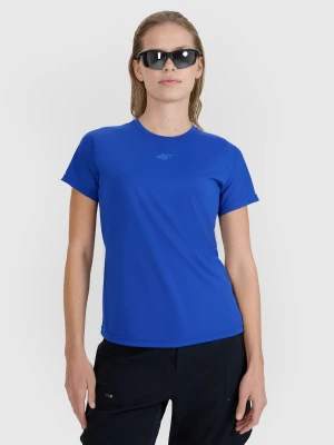 4F Koszulka rowerowa damska - niebieska S