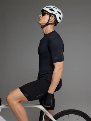 4F Koszulka rowerowa męska - czarna L