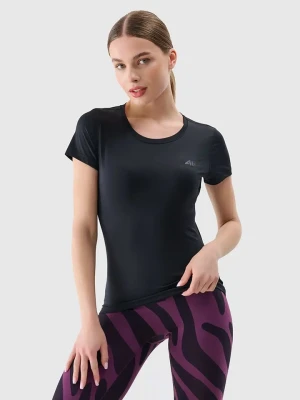 4F Koszulka sportowa w kolorze czarnym rozmiar: M