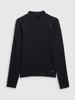 4F Koszulka sportowa w kolorze czarnym rozmiar: S/M