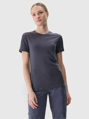 4F Koszulka sportowa w kolorze granatowym rozmiar: S