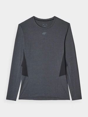 4F Koszulka sportowa w kolorze szarym rozmiar: L