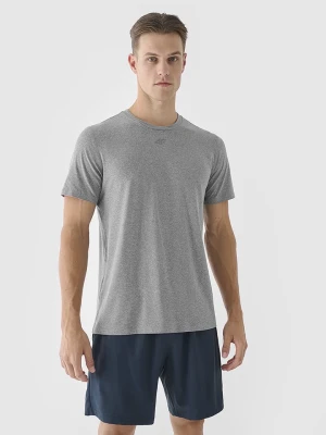4F Koszulka sportowa w kolorze szarym rozmiar: S