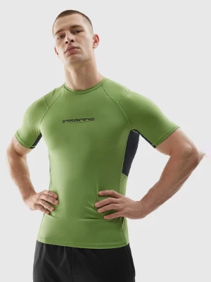4F Koszulka sportowa w kolorze zielono-czarnym rozmiar: XL