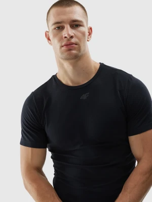 4F Koszulka treningowa bezszwowa męska - szara S/M