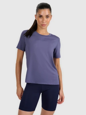 Zdjęcie produktu 4F Koszulka treningowa regular szybkoschnąca damska - granatowa XS