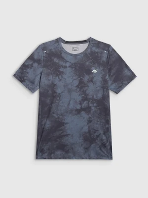 4F Koszulka treningowa regular szybkoschnąca męska - czarna S