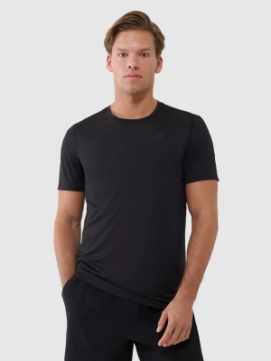 4F Koszulka treningowa regular szybkoschnąca męska - czarna L