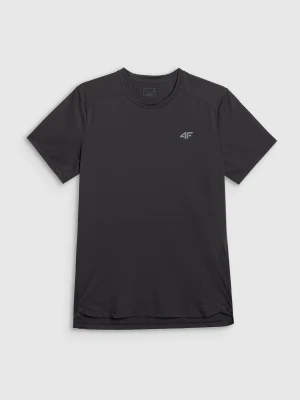 4F Koszulka treningowa regular szybkoschnąca męska - czarna L