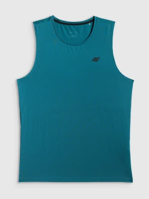 4F Koszulka treningowa regular szybkoschnąca męska - zielona S