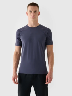 4F Koszulka treningowa szybkoschnąca męska 4F x Robert Lewandowski - granatowa S