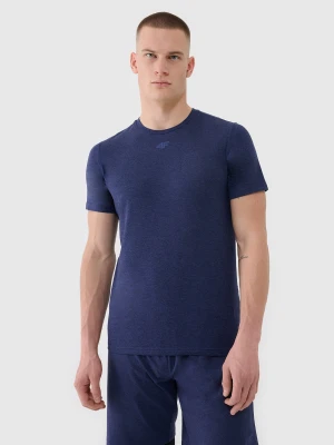 4F Koszulka treningowa szybkoschnąca męska - granatowa M