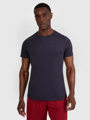 4F Koszulka treningowa szybkoschnąca męska - granatowa XXL