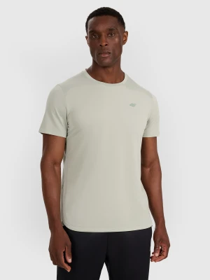 4F Koszulka treningowa szybkoschnąca męska - miętowa S