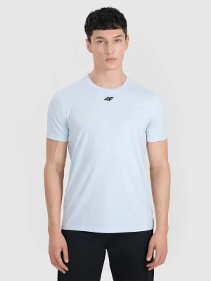 4F Koszulka treningowa szybkoschnąca męska - niebieska M
