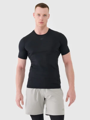 4F Koszulka treningowa szybkoschnąca męska - szara S