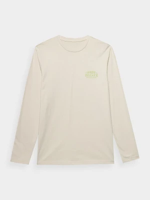 4F Koszulka w kolorze beżowym rozmiar: M