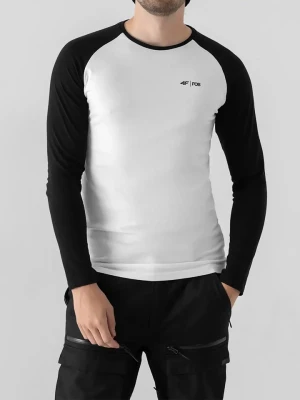 4F Koszulka w kolorze biało-czarnym rozmiar: M