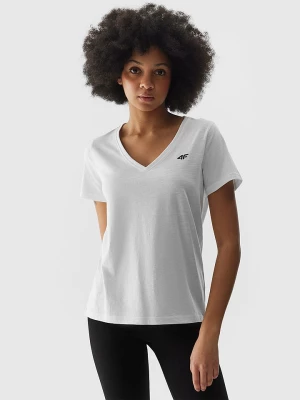 4F Koszulka w kolorze białym rozmiar: XS