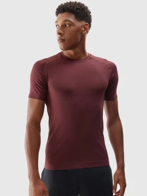 4F Koszulka w kolorze bordowym do biegania rozmiar: S/M