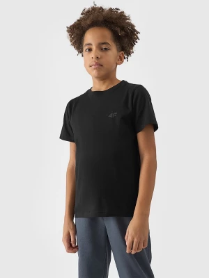 4F Koszulka w kolorze czarnym rozmiar: 122