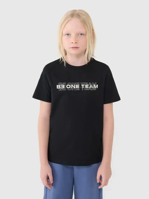 4F Koszulka w kolorze czarnym rozmiar: 128