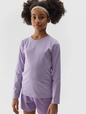 4F Koszulka w kolorze fioletowym rozmiar: 164