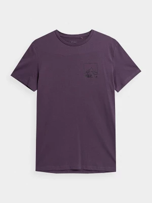4F Koszulka w kolorze fioletowym rozmiar: S