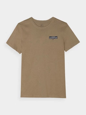 4F Koszulka w kolorze jasnobrązowym rozmiar: 152