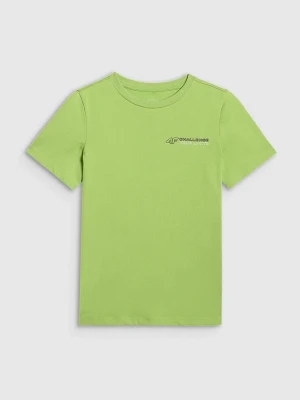 4F Koszulka w kolorze jasnozielonym rozmiar: 146