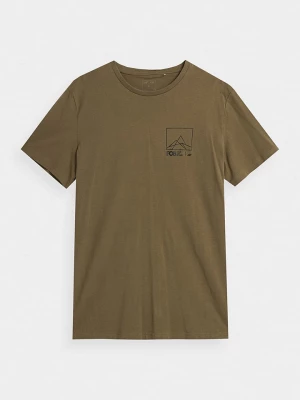 4F Koszulka w kolorze khaki rozmiar: S