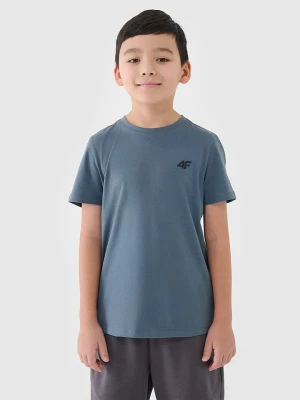 4F Koszulka w kolorze niebieskim rozmiar: 146