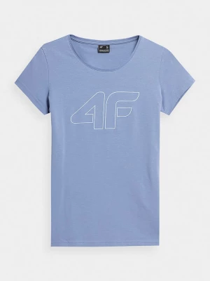 4F Koszulka w kolorze niebieskim rozmiar: M