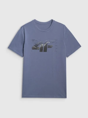 4F Koszulka w kolorze niebieskoszarym rozmiar: L