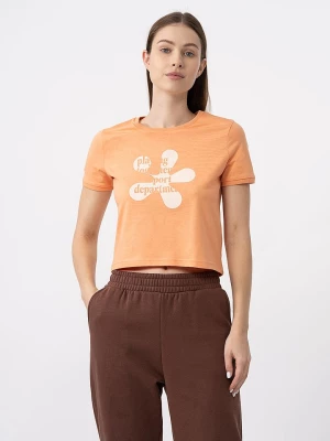4F Koszulka w kolorze pomarańczowym rozmiar: L