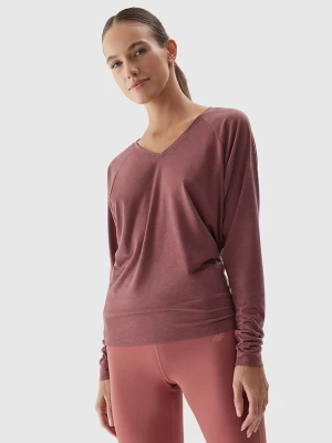 4F Koszulka w kolorze różowym do jogi rozmiar: XL